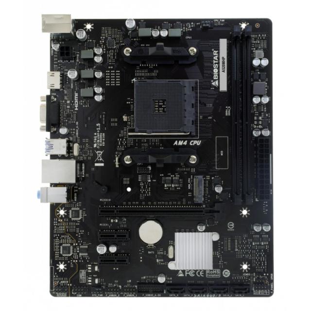 Biostar - A520MHP placa base AMD A520 Zócalo AM4 micro ATX