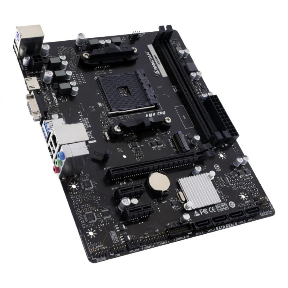 Biostar - A520MHP placa base AMD A520 Zócalo AM4 micro ATX