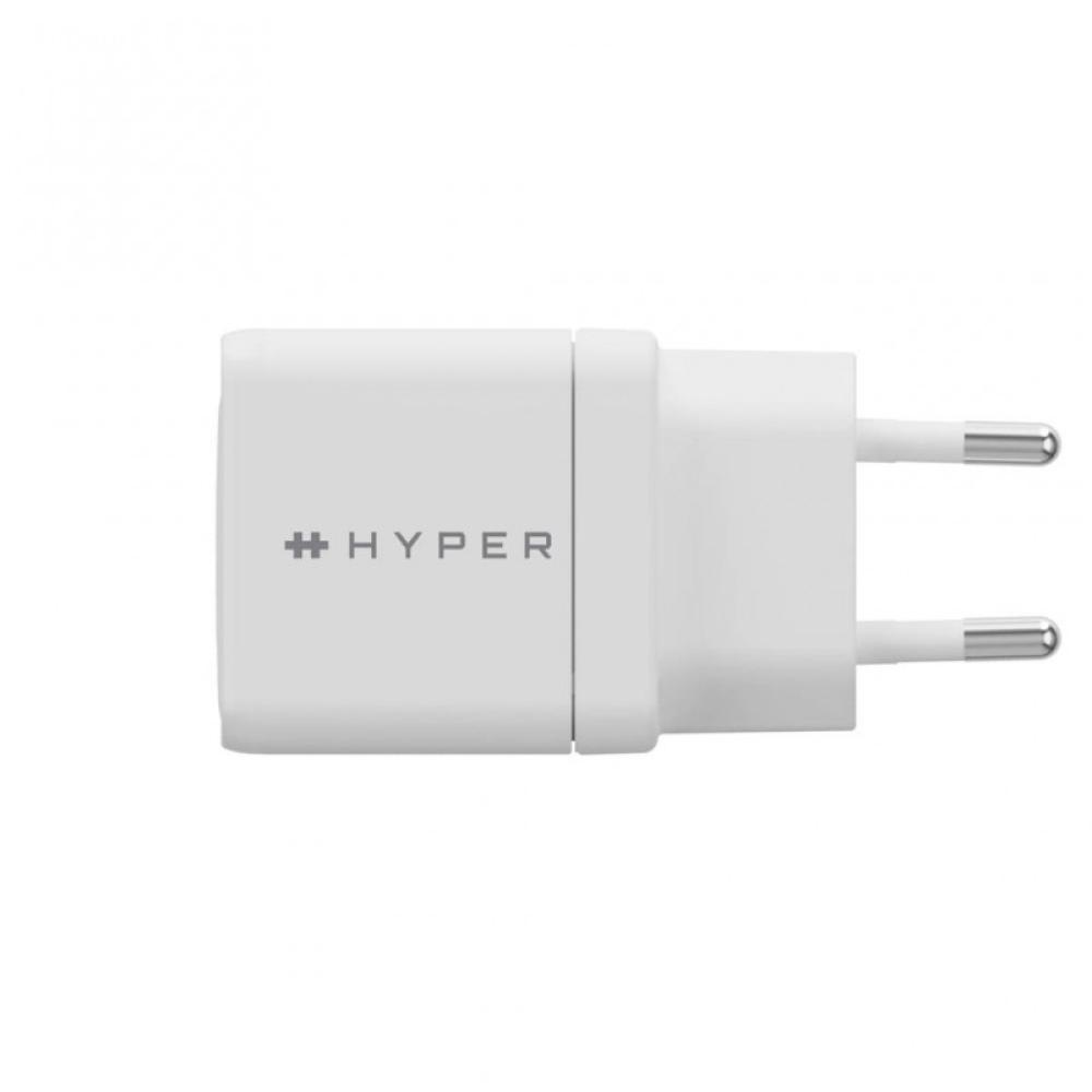 HYPER - HJG35EU cargador de dispositivo móvil Auriculares, Auriculares, Smartphone, Ver Blanco Corriente alterna Carga rápida In
