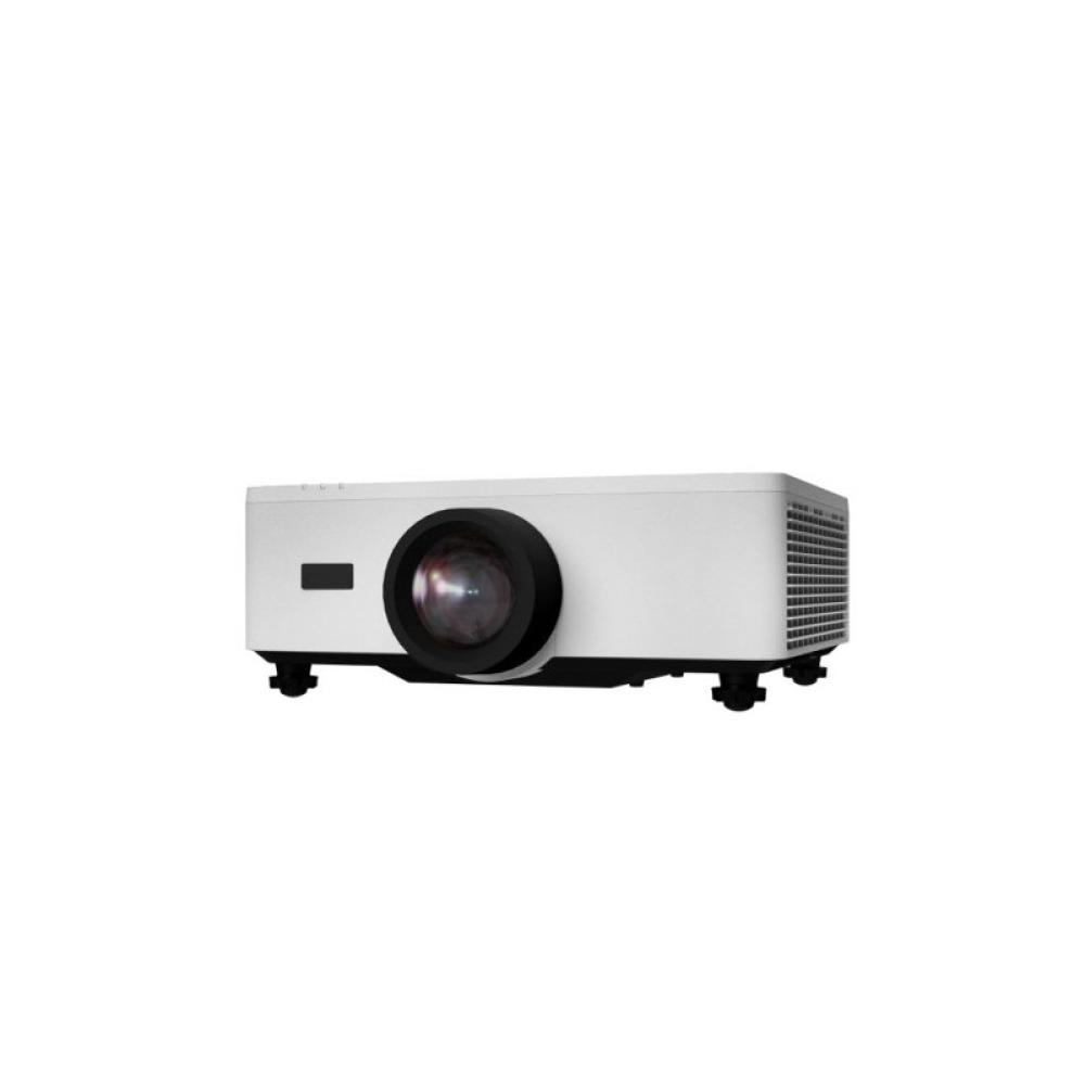 NEC - SHARP-NEC P601Q-W PROJECTOR SEMI-PROFESSIONAL PROJECTOR, 4KUHD, 6000LM, DLP, LASER, 1.6X MOTORIZED ZOOM, LENS-SHIFT (60006