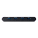 ATEN - Conmutador KVM 4K DisplayPort USB-C de 2 puertos con paso de corriente