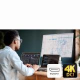 ATEN - Conmutador KVM 4K DisplayPort USB-C de 2 puertos con paso de corriente