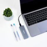 TooQ - TQE-2281G caja para disco duro externo Caja externa para unidad de estado sólido (SSD) Gris M.2