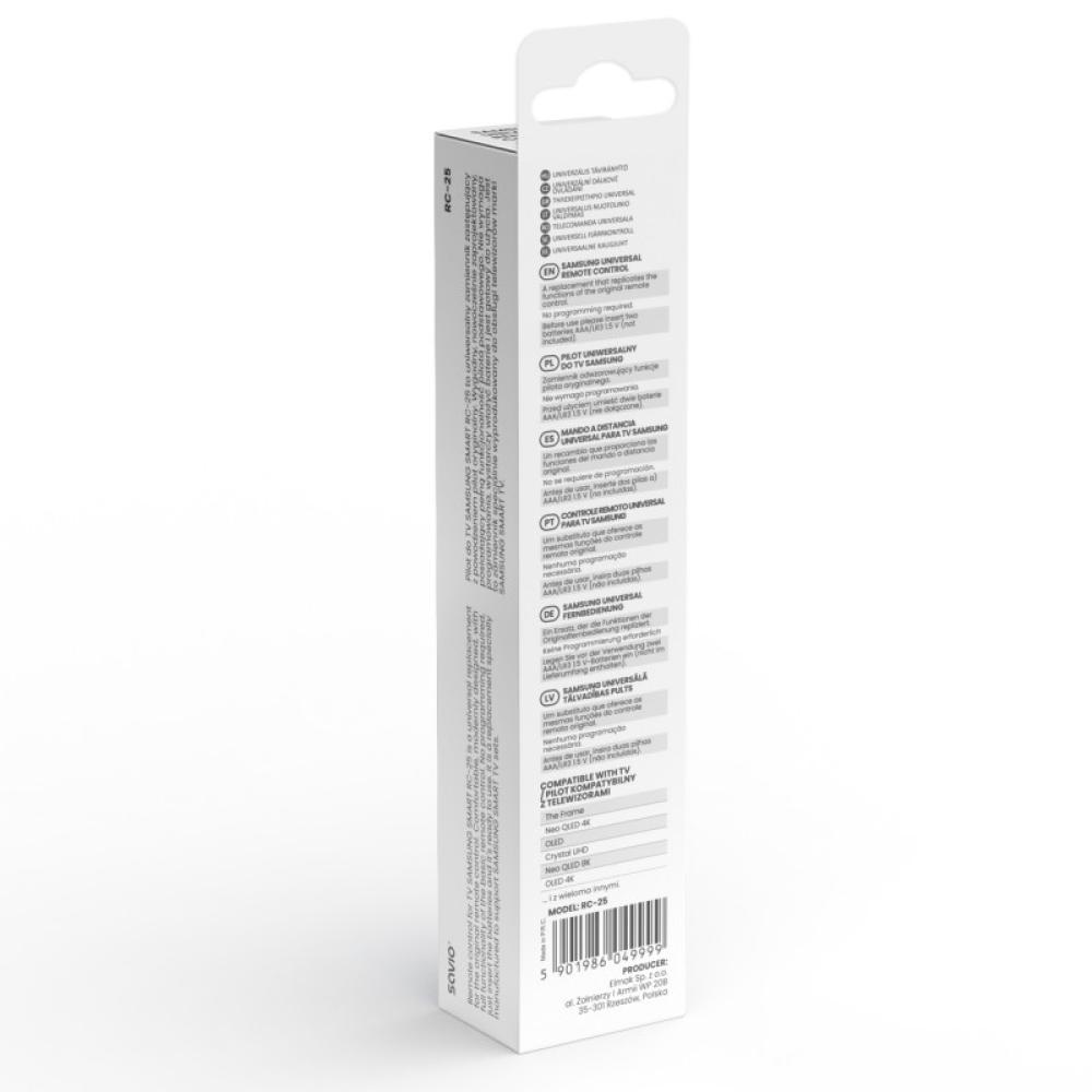 Savio - rc-25 mando a distancia IR inalámbrico TV Botones