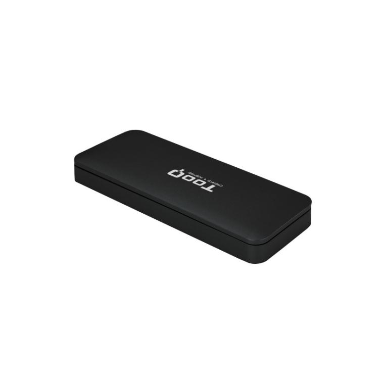 TooQ - TQE-2280B caja para disco duro externo Caja externa para unidad de estado sólido (SSD) Negro M.2