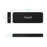 TooQ - TQE-2280B caja para disco duro externo Caja externa para unidad de estado sólido (SSD) Negro M.2
