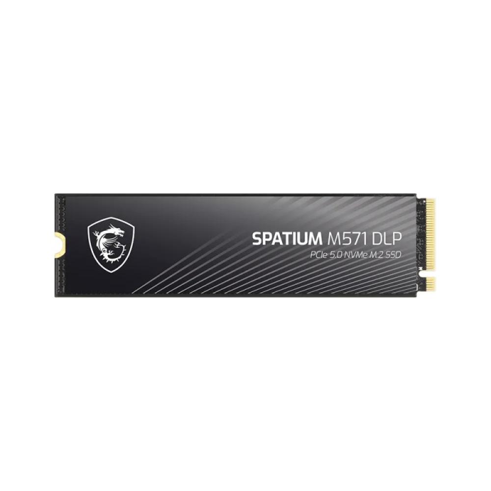 MSI - SPATIUM M571 DLP PCIe 5.0 NVMe M.2 2TB PCI Express 5.0 3D NAND