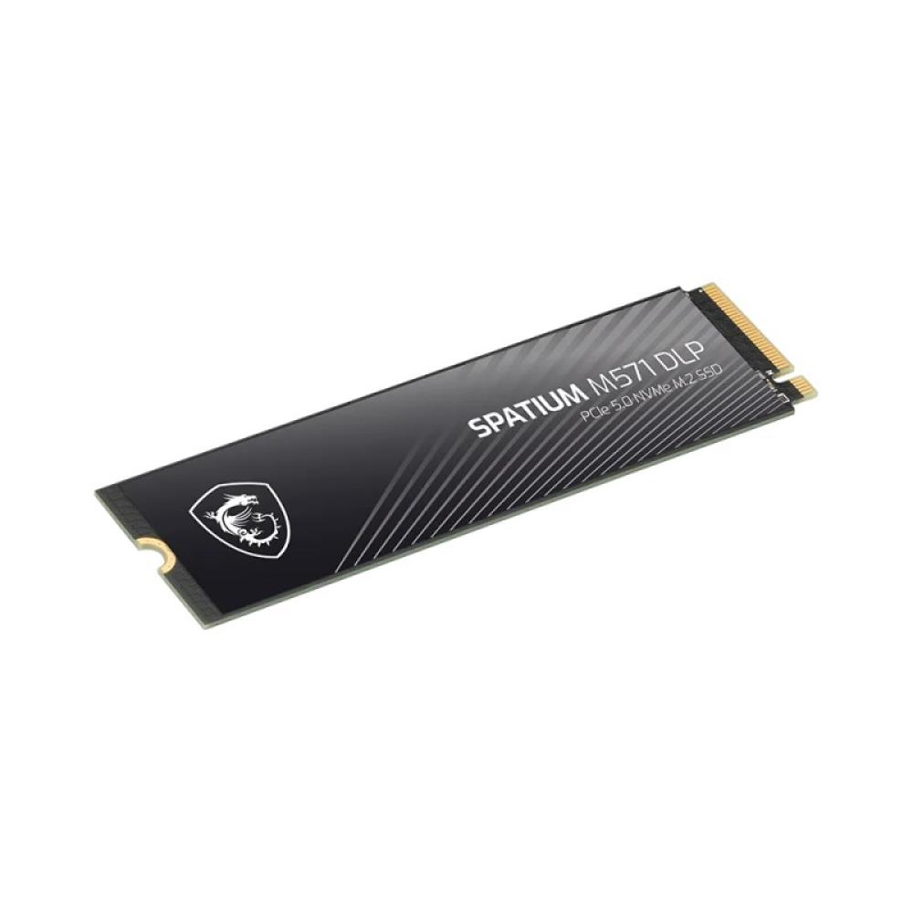MSI - SPATIUM M571 DLP PCIe 5.0 NVMe M.2 2TB PCI Express 5.0 3D NAND