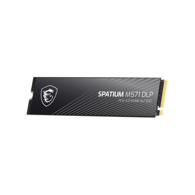 MSI - SPATIUM M571 DLP PCIe 5.0 NVMe M.2 2TB PCI Express 5.0 3D NAND