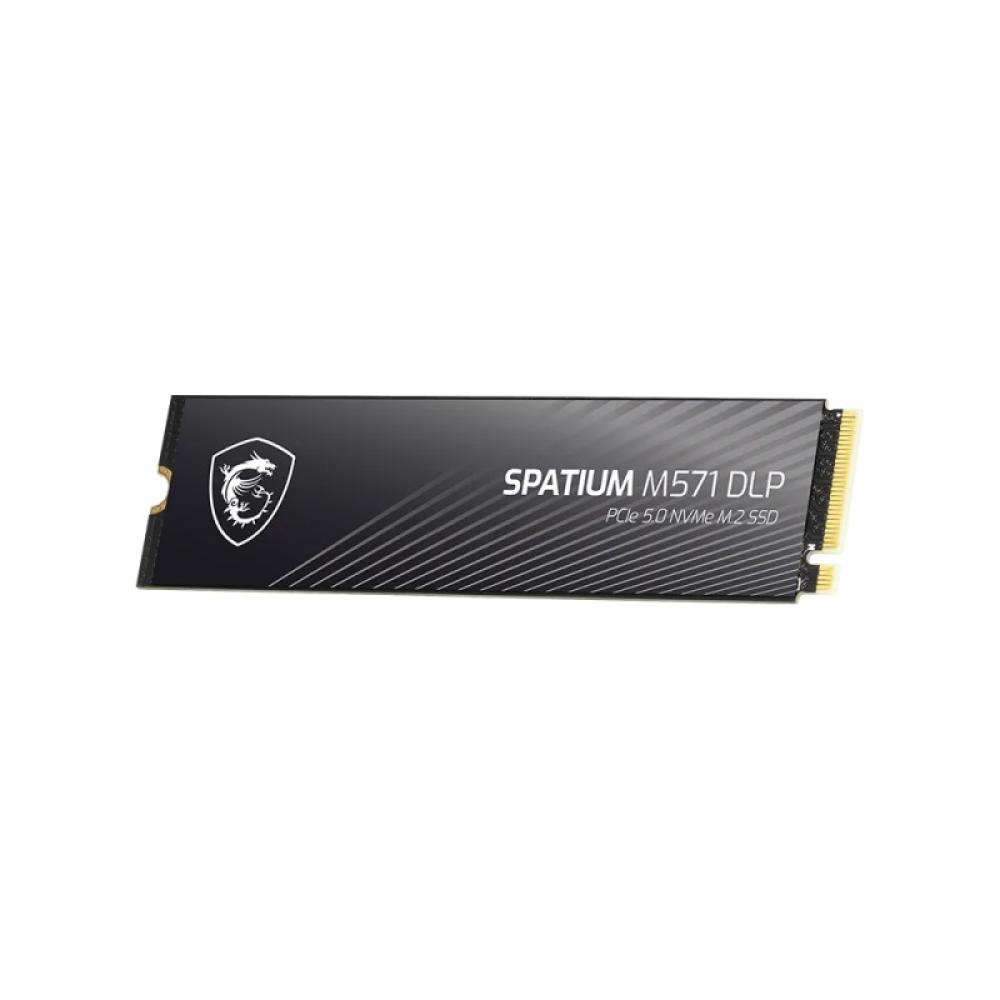 MSI - SPATIUM M571 DLP PCIe 5.0 NVMe M.2 2TB PCI Express 5.0 3D NAND