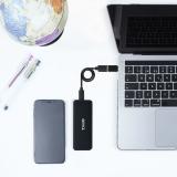 TooQ - TQE-2280B caja para disco duro externo Caja externa para unidad de estado sólido (SSD) Negro M.2