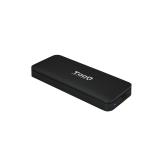 TooQ - TQE-2280B caja para disco duro externo Caja externa para unidad de estado sólido (SSD) Negro M.2