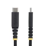StarTech.com - Cable de Carga USB-C Trenzado de TPE y Nailon de 30cm - Cable Cargador USB Tipo C - - Cable Carg - USB2CC30CMNCBR