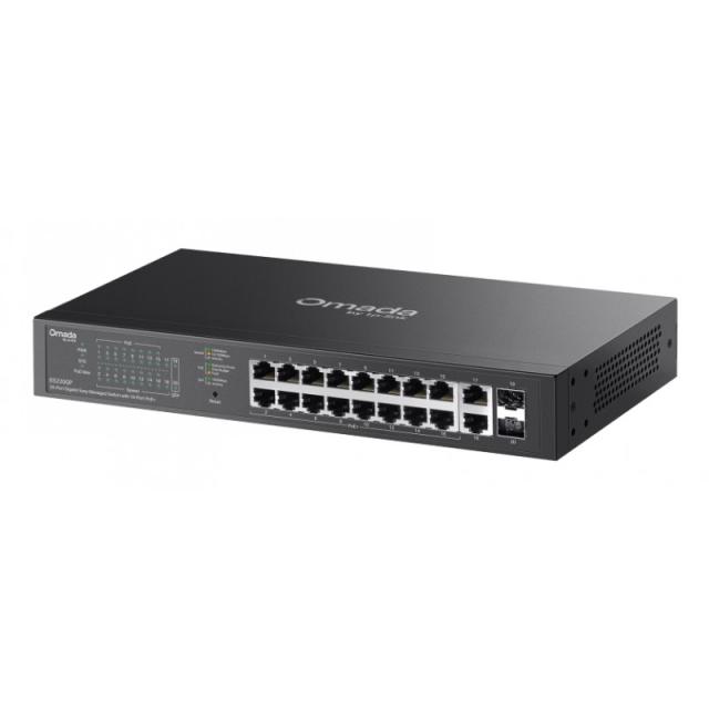 OMADA - ES220GP switch Gestionado Gigabit Ethernet (10/100/1000) Energía sobre Ethernet (PoE) Negro