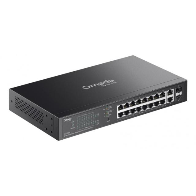 OMADA - ES220GP switch Gestionado Gigabit Ethernet (10/100/1000) Energía sobre Ethernet (PoE) Negro
