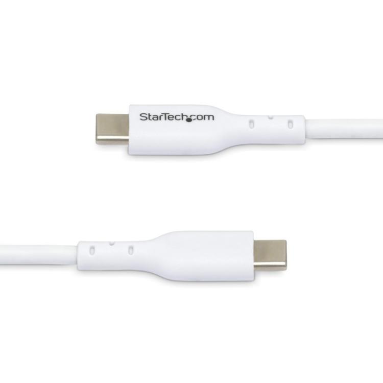 StarTech.com - Cable de Carga USB-C de 3m - Cable de Carga USB Tipo C para Portátil - Cable USB para Tablet o Móvi - USB2CC3MWHE