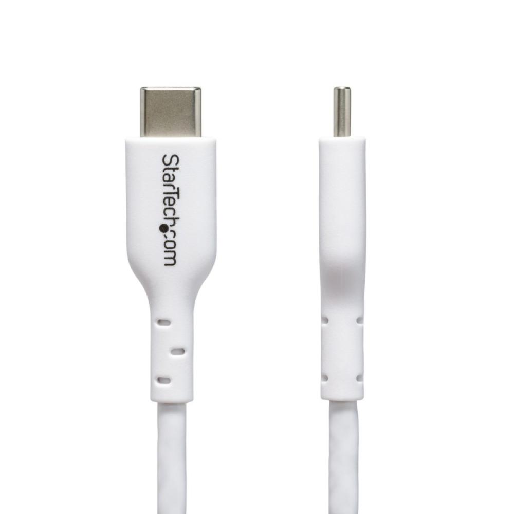 StarTech.com - Cable de Carga USB-C de 3m - Cable de Carga USB Tipo C para Portátil - Cable USB para Tablet o Móvi - USB2CC3MWHE