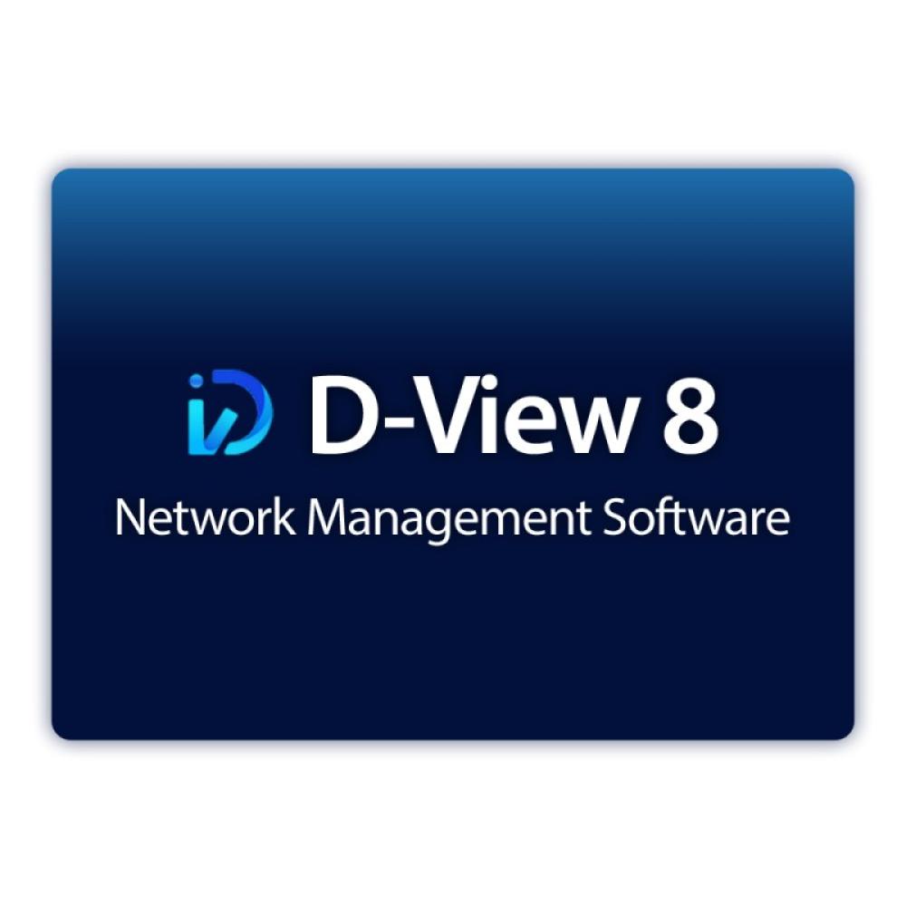 D-Link - D-View 8 Standard Software 1 licencia(s) Licencia 1 año(s)
