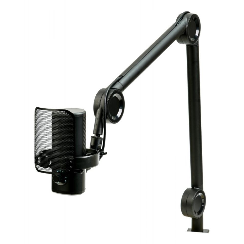 Aiwa - PDMA-10 micrófono Negro Micrófono para crear podcasts