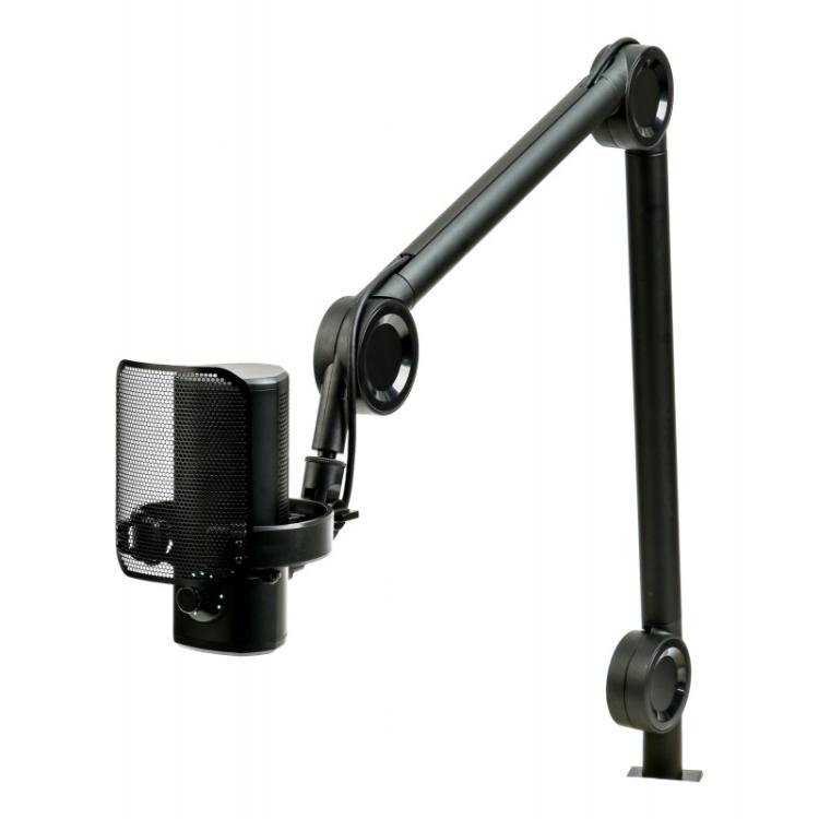 Aiwa - PDMA-10 micrófono Negro Micrófono para crear podcasts