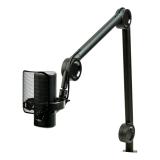 Aiwa - PDMA-10 micrófono Negro Micrófono para crear podcasts