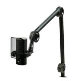 Aiwa - PDMA-10 micrófono Negro Micrófono para crear podcasts