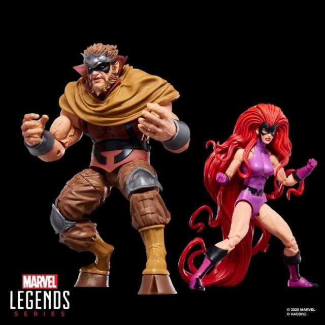 Hasbro - Marvel Legends Series Inhumans Medusa & Gorgon