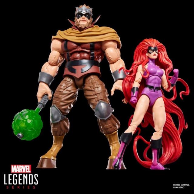 Hasbro - Marvel Legends Series Inhumans Medusa & Gorgon
