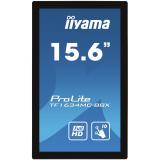 iiyama - ProLite TF1634MC-B8X pantalla para PC 39,6 cm (15.6") 1920 x 1080 Pixeles Full HD LED Pantalla táctil Multi-usuario Neg
