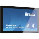 iiyama - ProLite TF1634MC-B8X pantalla para PC 39,6 cm (15.6") 1920 x 1080 Pixeles Full HD LED Pantalla táctil Multi-usuario Neg