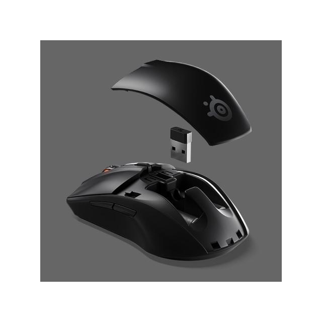 Steelseries - Rival 3 Wireless ratón Juego mano derecha RF Wireless + Bluetooth Óptico 18000 DPI