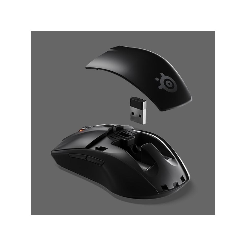 Steelseries - Rival 3 Wireless ratón Juego mano derecha RF Wireless + Bluetooth Óptico 18000 DPI