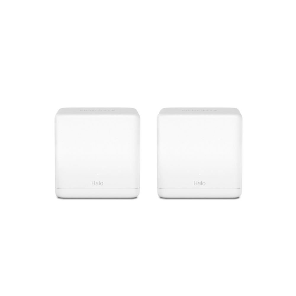 Mercusys - Halo H30G(2-pack) Doble banda (2,4 GHz / 5 GHz) Wi-Fi 5 (802.11ac) Blanco Interno