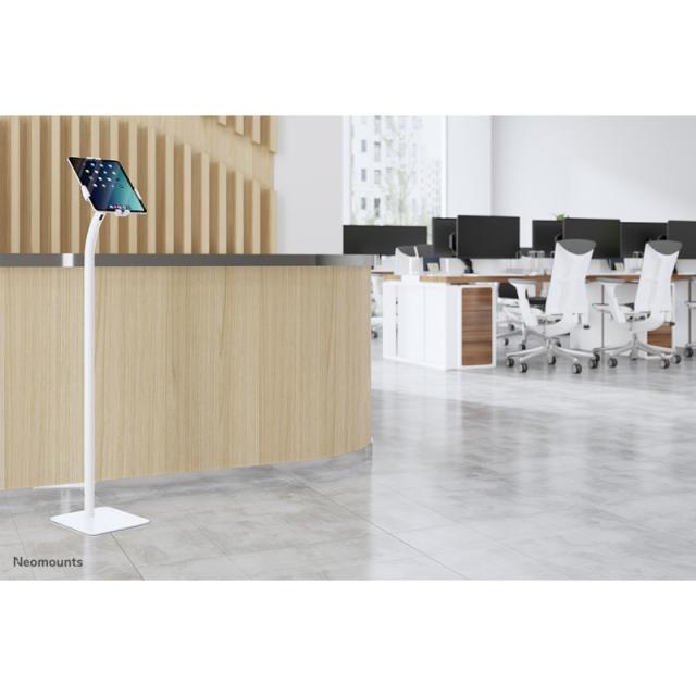 Neomounts - FL15-625WH1 Soporte de suelo para tablets 7.9-11" - bloqueable - universal
