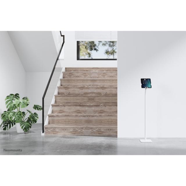 Neomounts - FL15-625WH1 Soporte de suelo para tablets 7.9-11" - bloqueable - universal