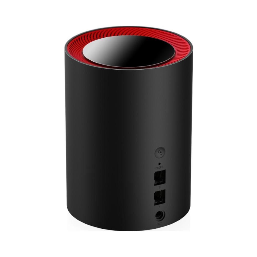 Cudy - M3000 Doble banda (2,4 GHz / 5 GHz) Wi-Fi 6 (802.11ax) Negro, Rojo 1 Interno