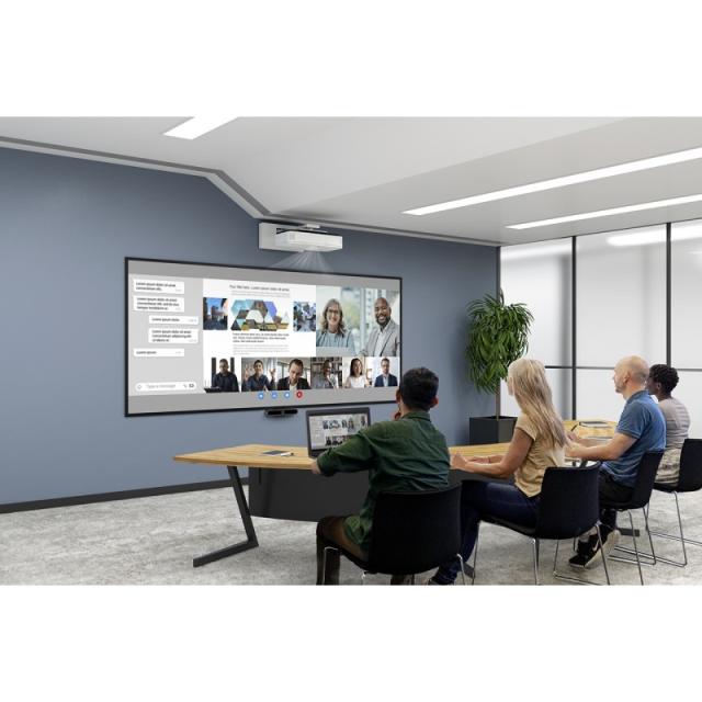 Epson - EB-810E videoproyector Proyector de alcance ultracorto 5000 lúmenes ANSI 3LCD 1080p (1920x1080) Blanco