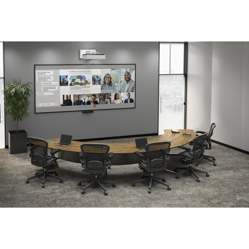 Epson - EB-810E videoproyector Proyector de alcance ultracorto 5000 lúmenes ANSI 3LCD 1080p (1920x1080) Blanco