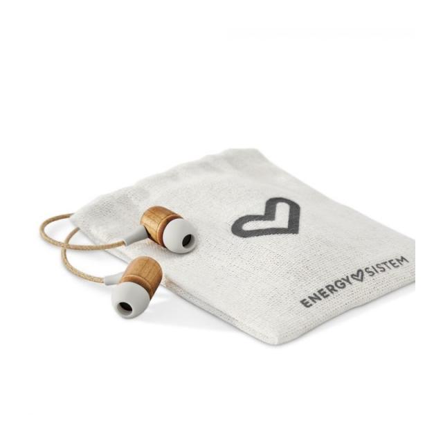 Energy Sistem - Eco Cherry Wood Auriculares Alámbrico Dentro de oído Música Madera