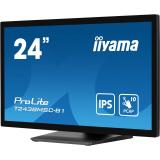 iiyama - ProLite T2438MSC-B1 pantalla para PC 60,5 cm (23.8") 1920 x 1080 Pixeles Full HD LED Pantalla táctil Negro