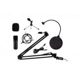 CoolBox - MICROFONO STREAMING USB FILTRO+BRAZO+TRIPODE