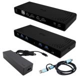 i-tec - Universal Dual 4K Display Docking Station + Power Delivery 85W - CADUA4KDOCKPDB100