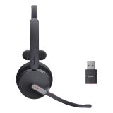 Yealink - WH64 Hybrid Mono UC Auriculares Inalámbrico Diadema Oficina/Centro de llamadas MicroUSB Bluetooth Negro