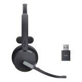 Yealink - WH64 Hybrid Mono UC Auriculares Inalámbrico Diadema Oficina/Centro de llamadas MicroUSB Bluetooth Negro