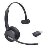 Yealink - WH64 Hybrid Mono UC Auriculares Inalámbrico Diadema Oficina/Centro de llamadas MicroUSB Bluetooth Negro