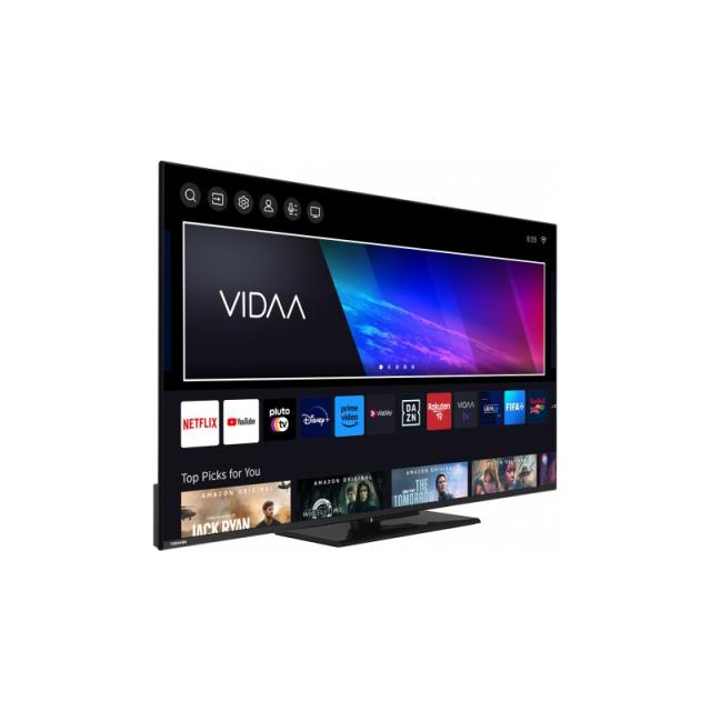 Toshiba - 55QV3463DG Televisor 139,7 cm (55") 4K Ultra HD Smart TV Wifi Negro 250 cd / m²