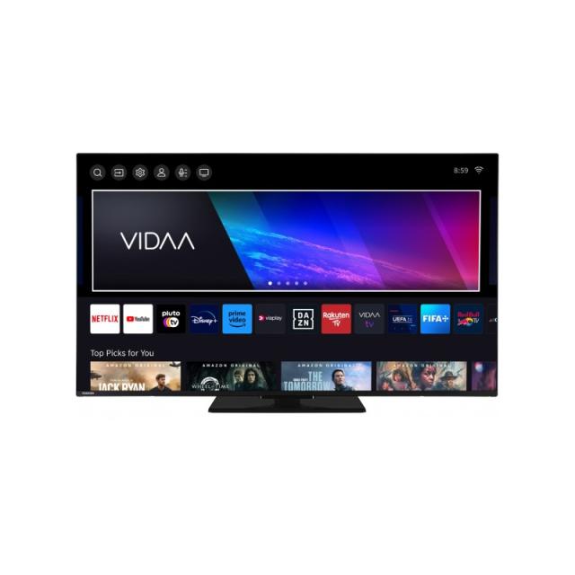 Toshiba - 55QV3463DG Televisor 139,7 cm (55") 4K Ultra HD Smart TV Wifi Negro 250 cd / m²