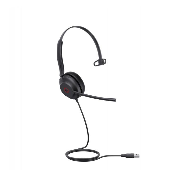 Yealink - UH35 Mono Teams Auriculares Alámbrico Diadema Oficina/Centro de llamadas USB tipo A Negro