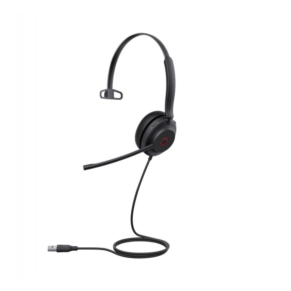 Yealink - UH35 Mono Teams Auriculares Alámbrico Diadema Oficina/Centro de llamadas USB tipo A Negro