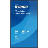 iiyama - LH7564UHS-B1AG pantalla de señalización Pantalla plana para señalización digital 190,5 cm (75") Wifi 500 cd / m² 4K Ult